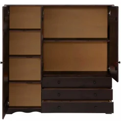 Wäscheschrank*Pharao24 Landhausschrank Cozmina