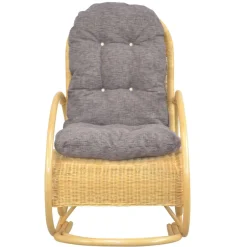 Wohnzimmer Sessel*Pharao24 Landhausstil Schaukelstuhl Mela