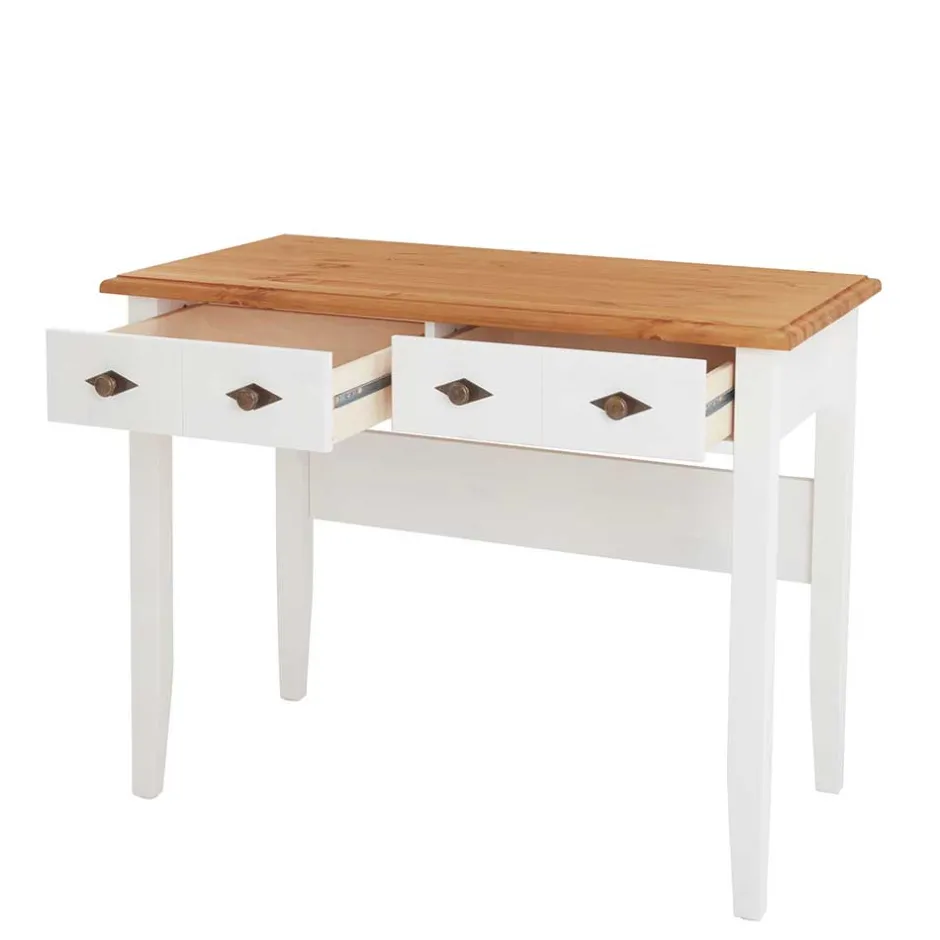 Pharao24 Landhaus-Stil Schreibtisch Constanta> Schreibtische|Computertische
