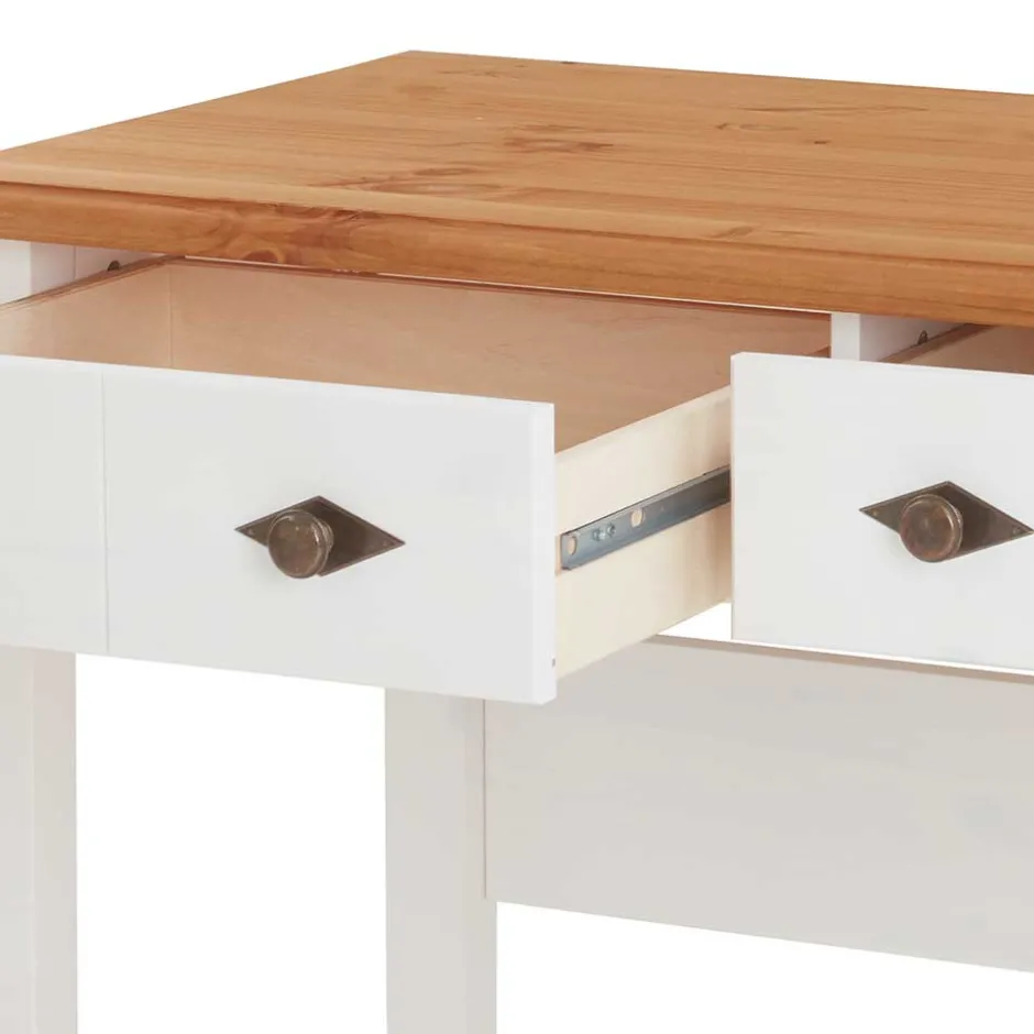 Pharao24 Landhaus-Stil Schreibtisch Constanta> Schreibtische|Computertische