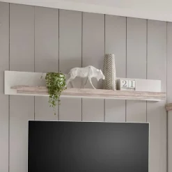 Wohnwand 300 Cm*Pharao24 Landhausstil Wohnwand Flurencina