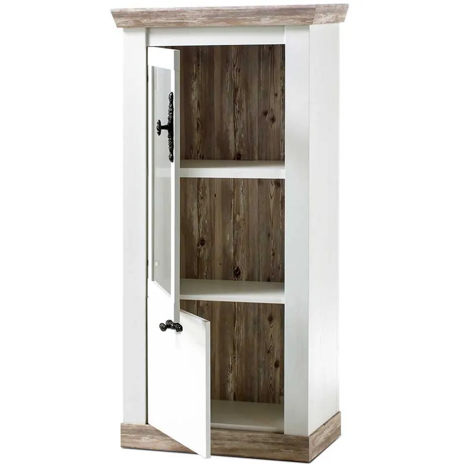 Wohnwand 300 Cm*Pharao24 Landhausstil Wohnwand Flurencina