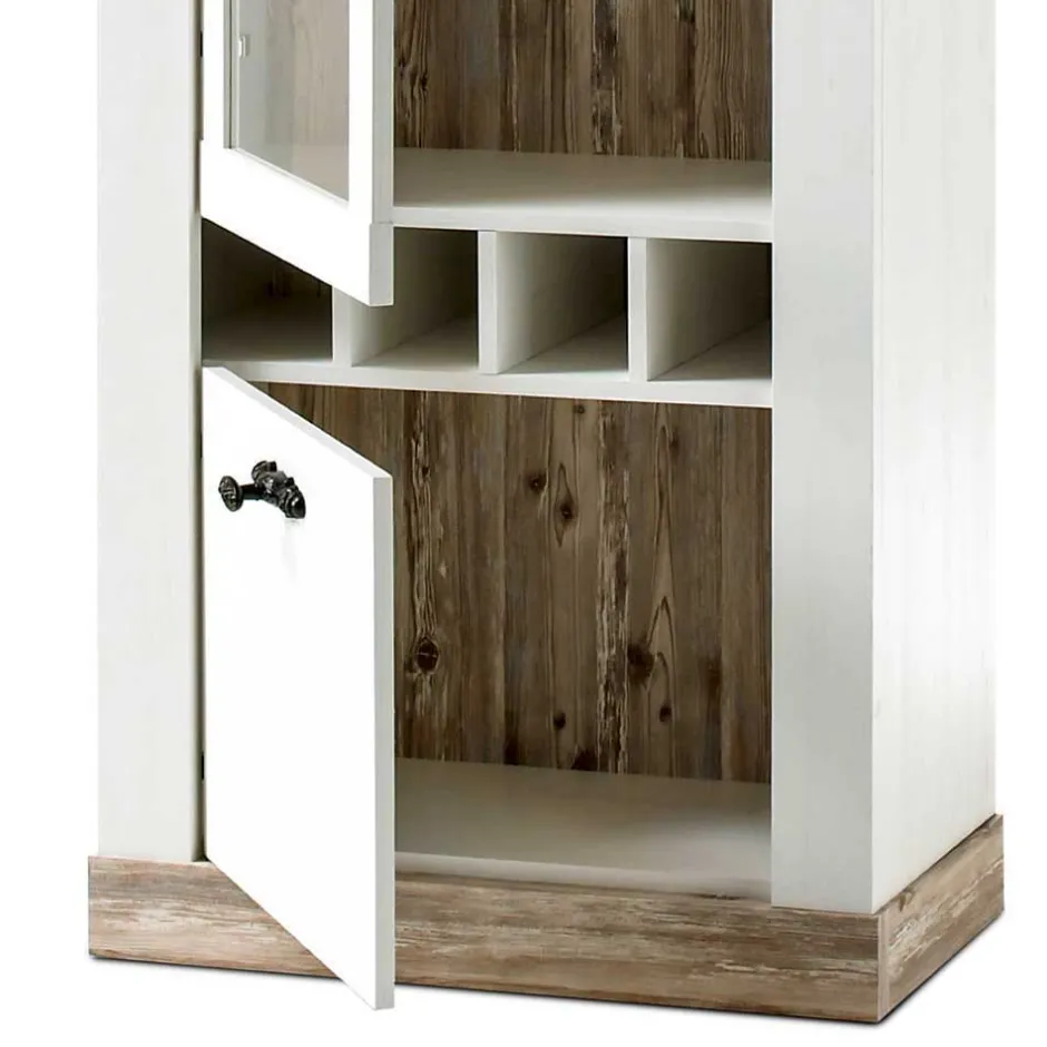 Wohnwand 300 Cm*Pharao24 Landhausstil Wohnwand Flurencina