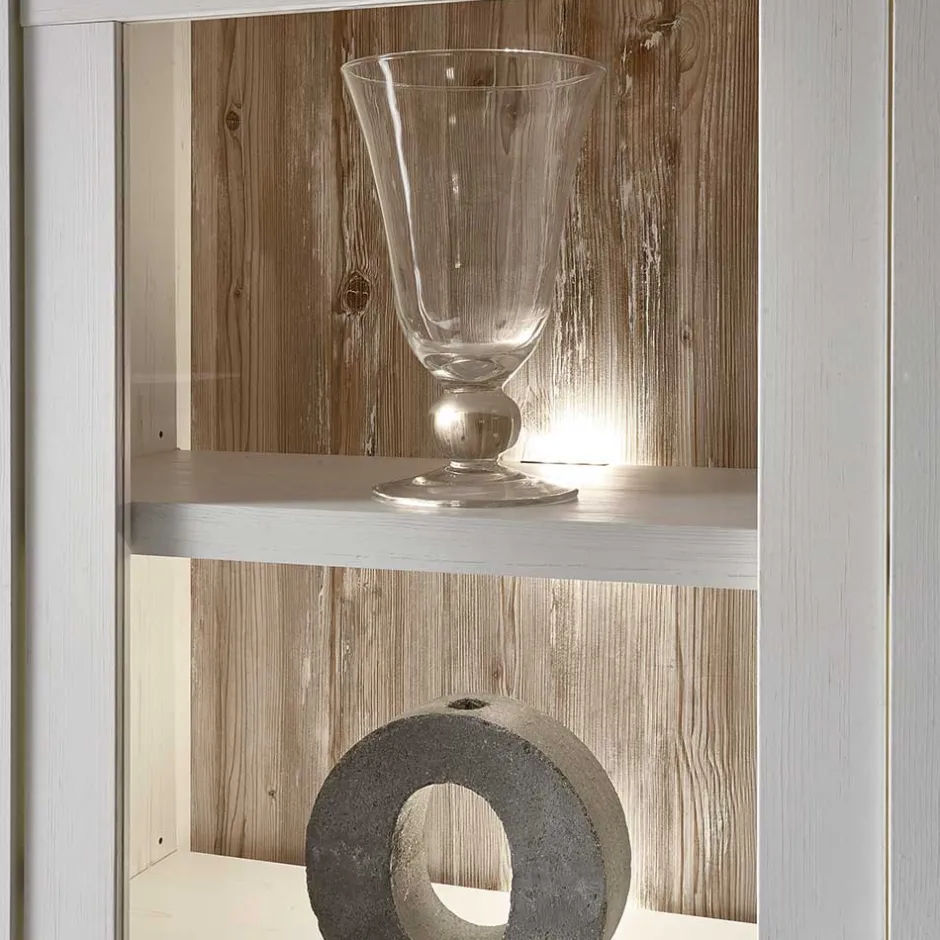 Wohnwand 300 Cm*Pharao24 Landhausstil Wohnwand Flurencina