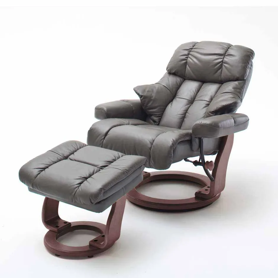 Polstermöbel|Wohnzimmer Sessel*Pharao24 Leder Relaxsessel Cartesna