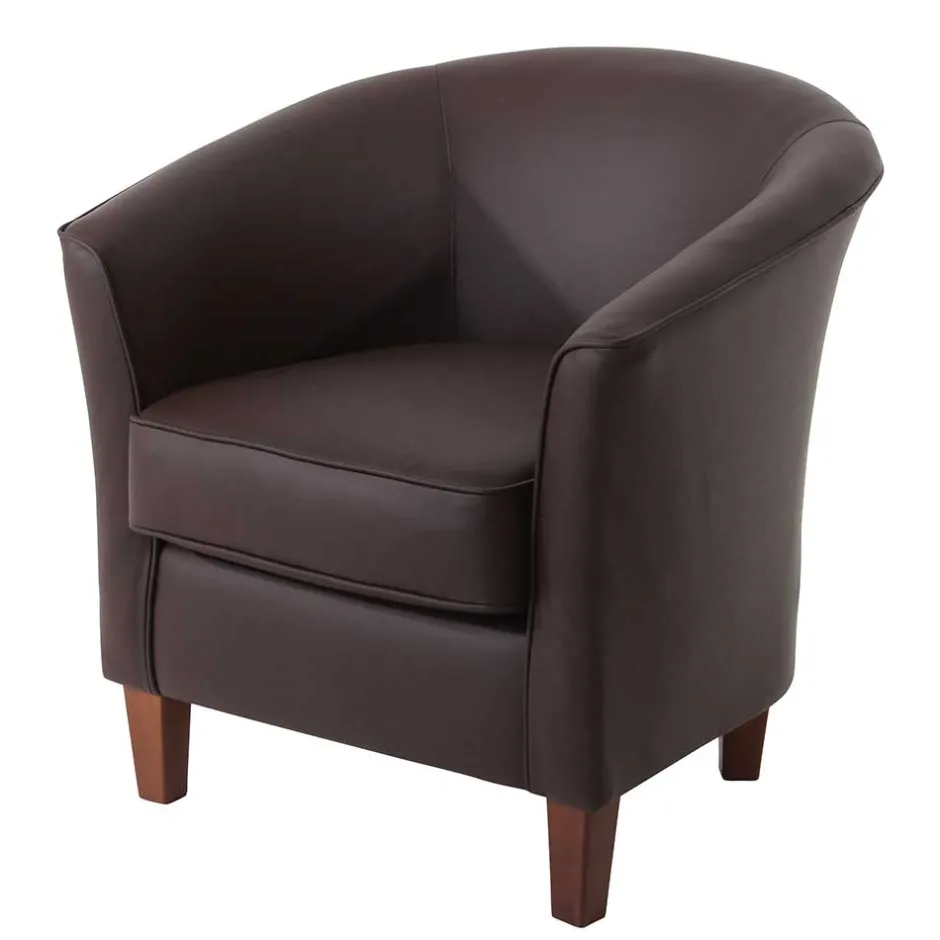 Wohnzimmer Sessel|Polstermöbel*Pharao24 Ledersessel Curta