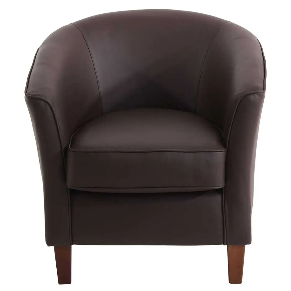 Wohnzimmer Sessel|Polstermöbel*Pharao24 Ledersessel Curta