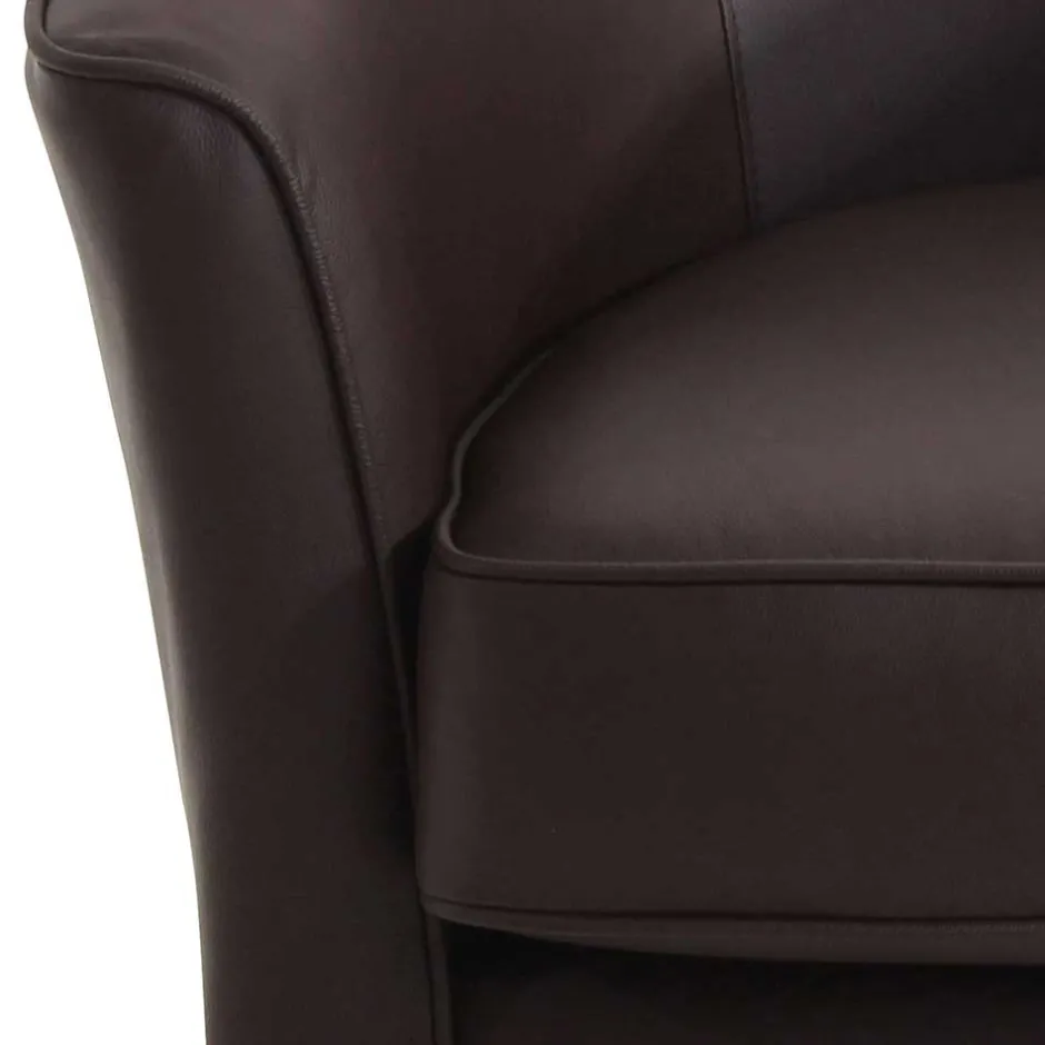 Wohnzimmer Sessel|Polstermöbel*Pharao24 Ledersessel Curta