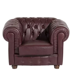 Pharao24 Ledersessel Zaisan> Wohnzimmer Sessel