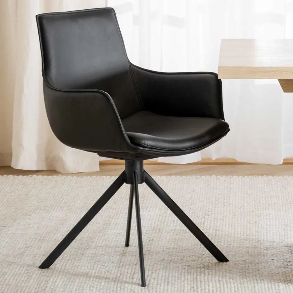 Pharao24 Lederstühle Porian> Polstermöbel|Armlehnstühle