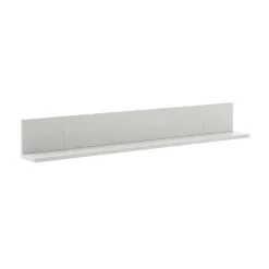 Pharao24 Lichtgraues Wand Regal Barat> Wandregale