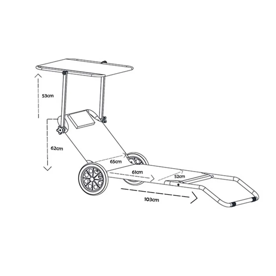 Pharao24 Liegestuhl Dessa> Gartenmöbel|Liegen