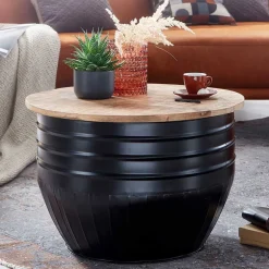 Pharao24 Loft Stil Wohnzimmer Tisch Pocidia> Truhen