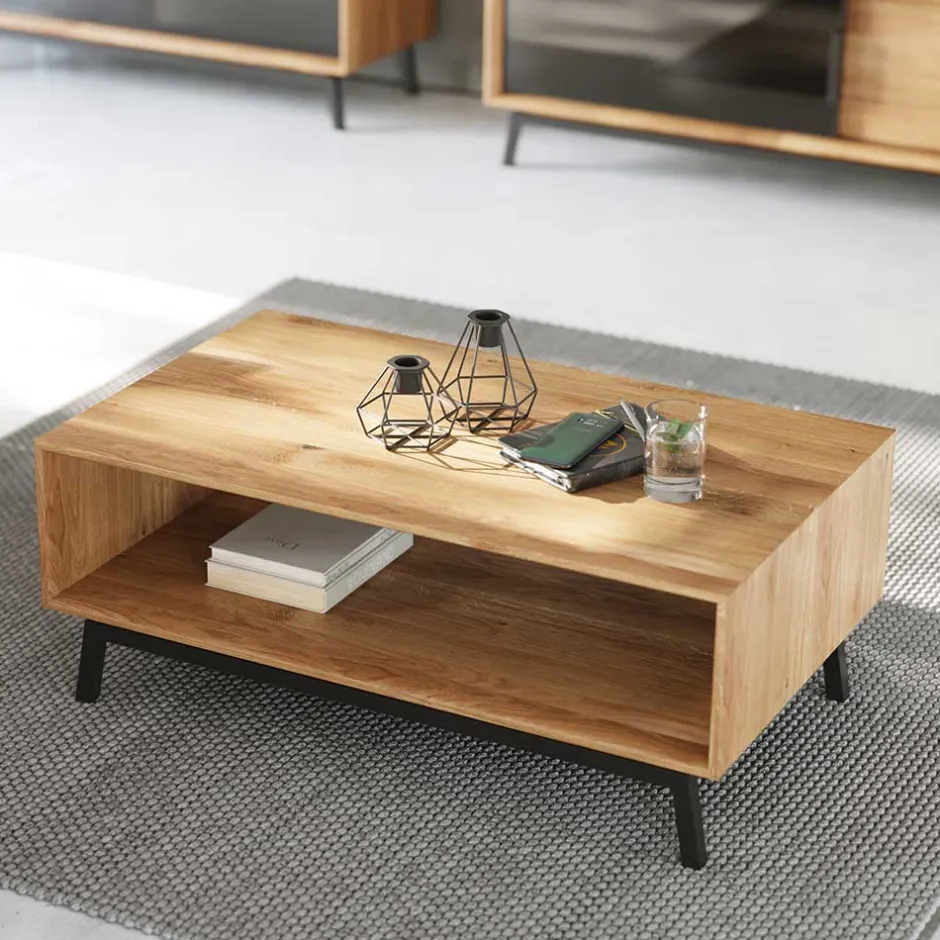 Wohnzimmertisch|Massivholztische*Pharao24 Loft Wohnzimmertisch Cumbano