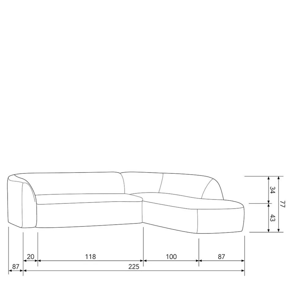 Wohnzimmercouch|Wohnlandschaften*Pharao24 Lounge Ecksofa Prenzla