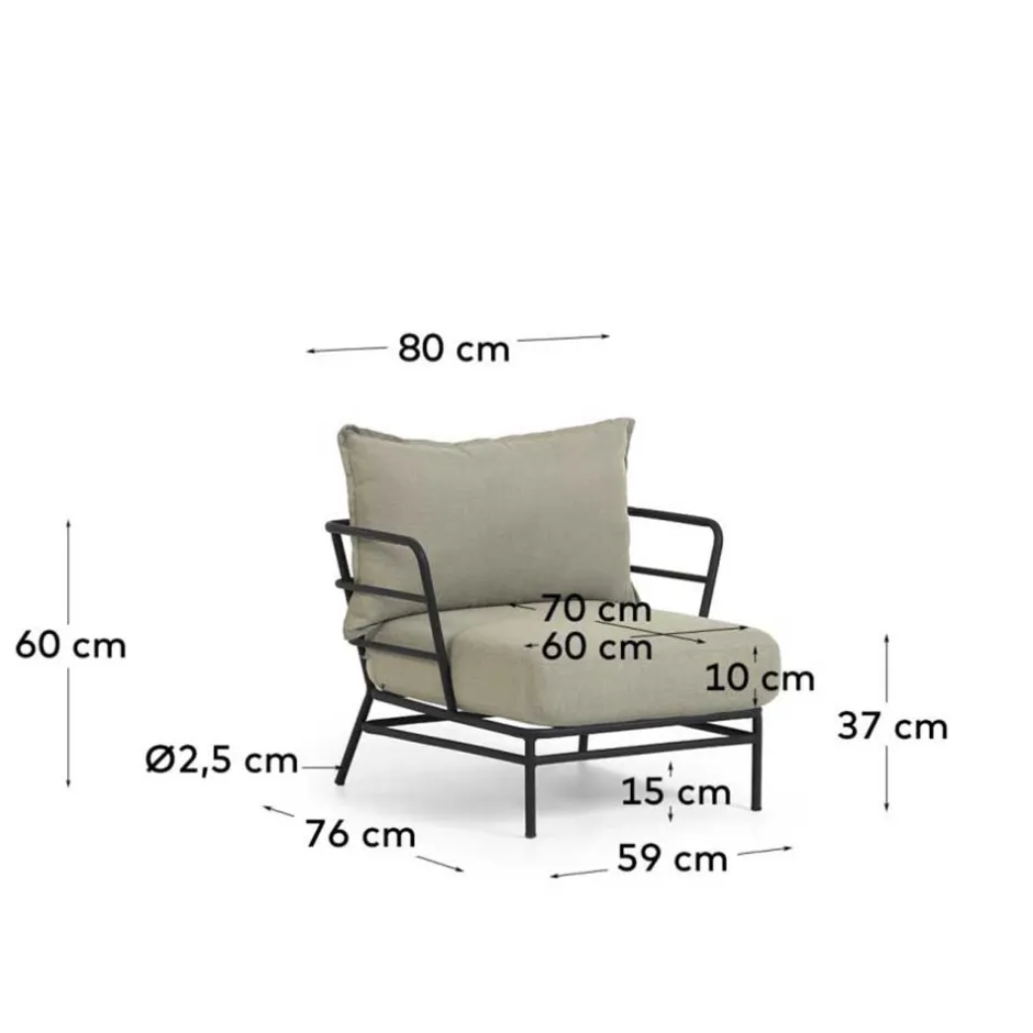 Pharao24 Lounge Sessel Casca> Wohnzimmer Sessel