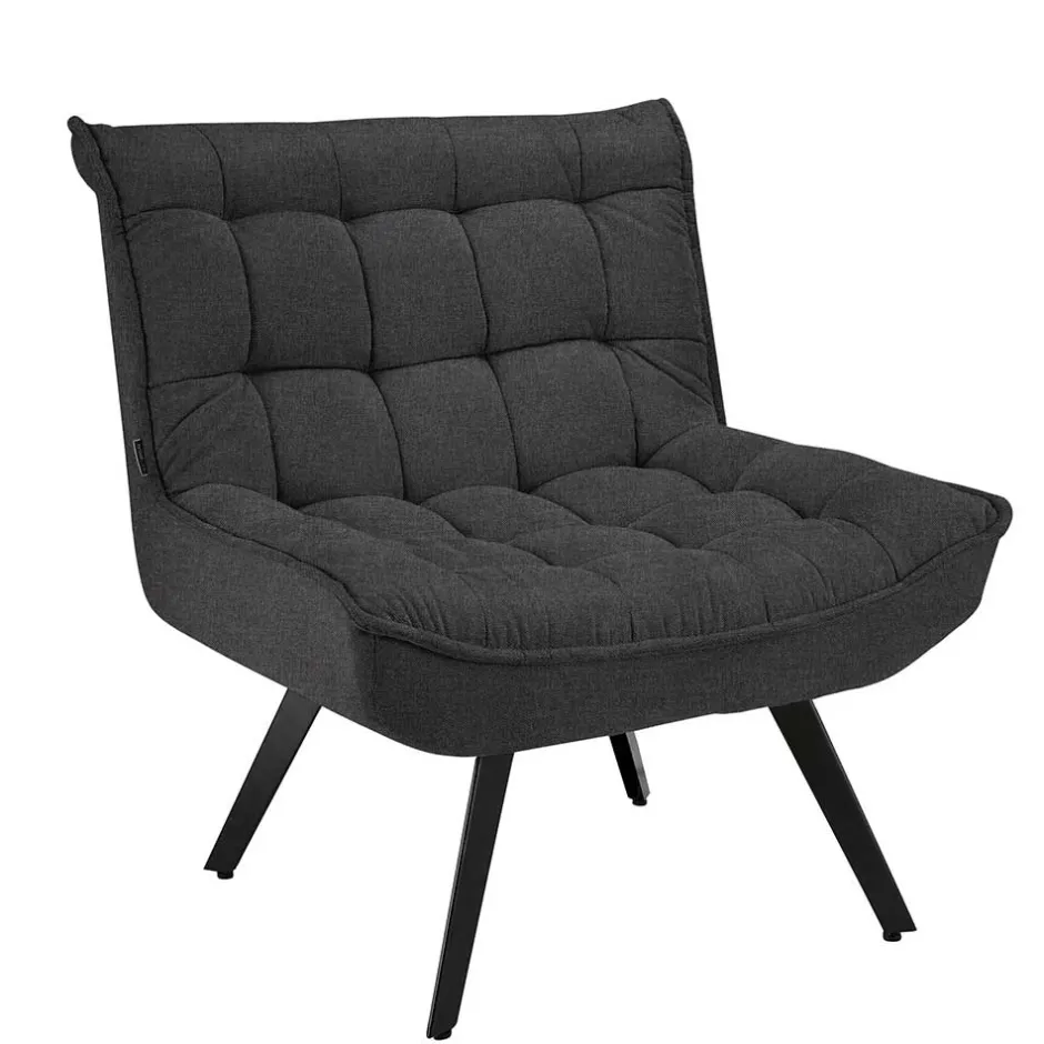 Pharao24 Lounge Sessel mit Hocker Nerella> Wohnzimmer Sessel|Relaxsessel