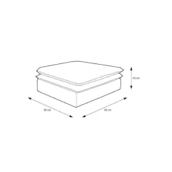 Pharao24 Lounge Sessel mit Hocker Eltusa><noscript><img width=