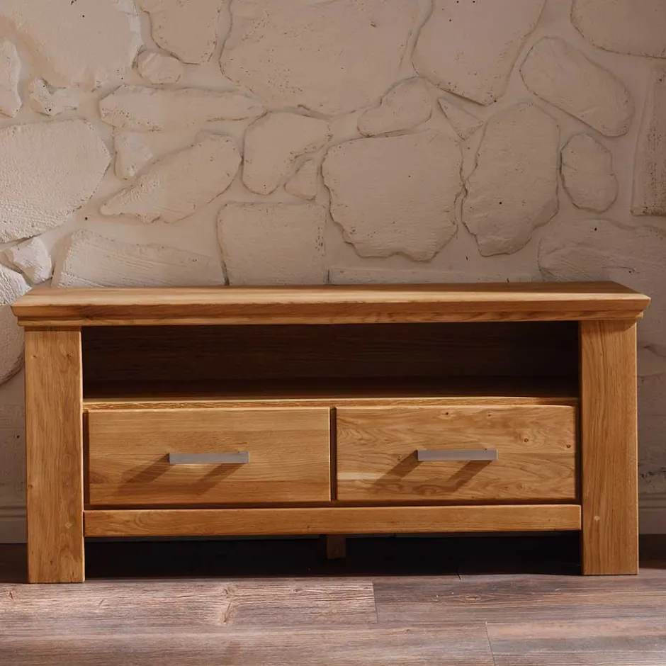 Pharao24 Lowboard Grasilla> Fernsehtische|Massivholz Tv Möbel