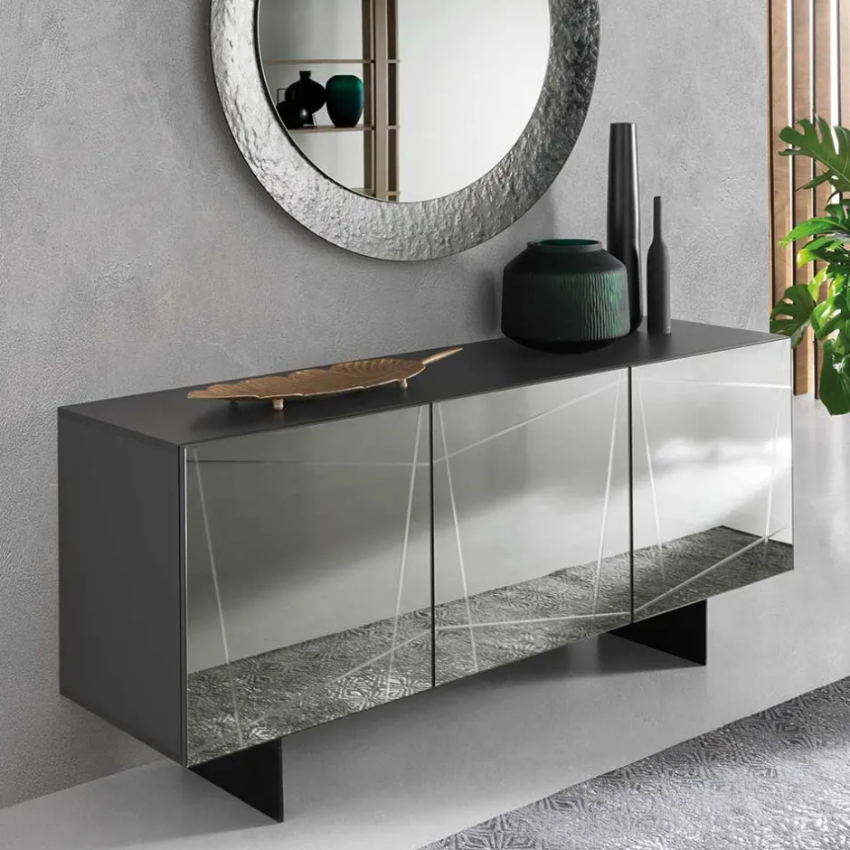 Pharao24 Luxuriöses Sideboard Tropinica> Küchenkommode|Esszimmerkommoden