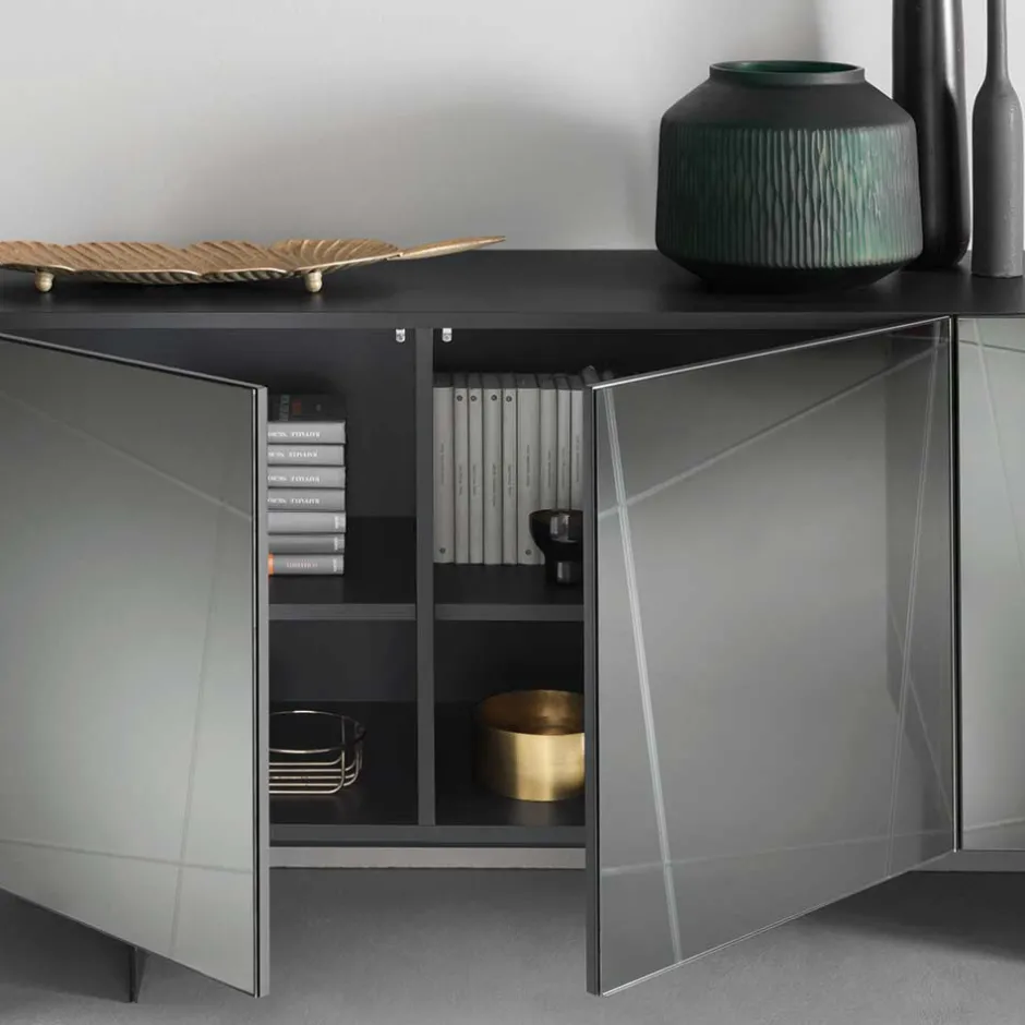 Pharao24 Luxuriöses Sideboard Tropinica> Küchenkommode|Esszimmerkommoden