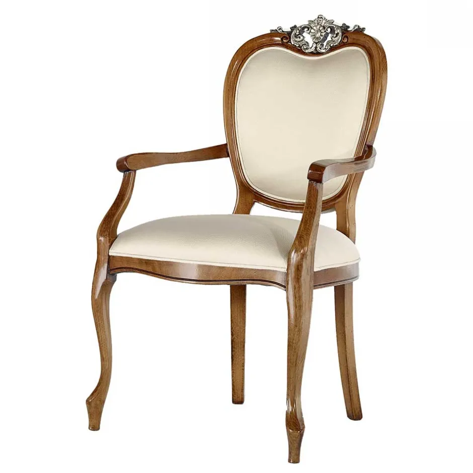 Küchenstühle|Esszimmerstühle*Pharao24 Luxus Armlehnstuhl Lurianno