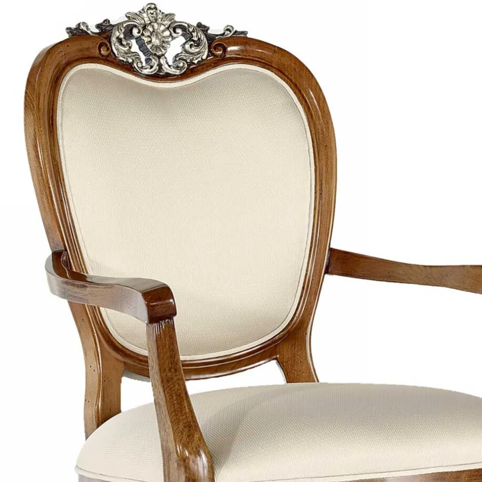 Küchenstühle|Esszimmerstühle*Pharao24 Luxus Armlehnstuhl Lurianno