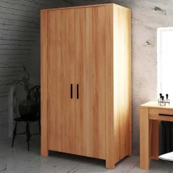 Pharao24 Massiv Kleiderschrank Moronia> Drehtürenschränke|Massivholz Schränke