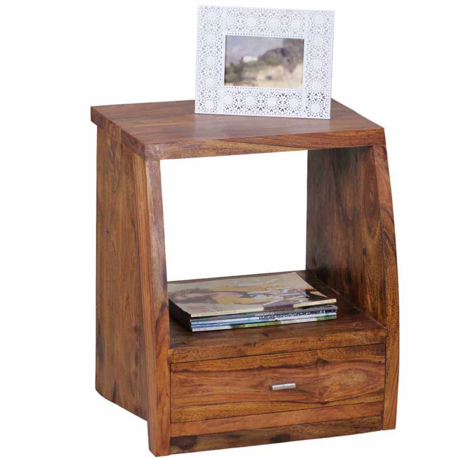 Pharao24 Massiv Nachtschrank Arendal> Nachtkommoden|Nachttisch