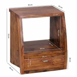 Pharao24 Massiv Nachtschrank Arendal><noscript><img width=