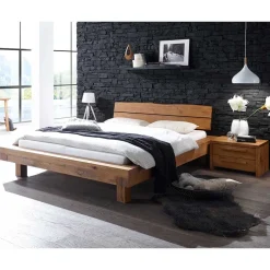 Pharao24 Massivbett Holyok> Massivholzbetten|Balkenbett