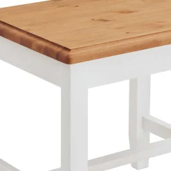 Sitzhocker|Hocker*Pharao24 Massiver Holzhocker Constanta