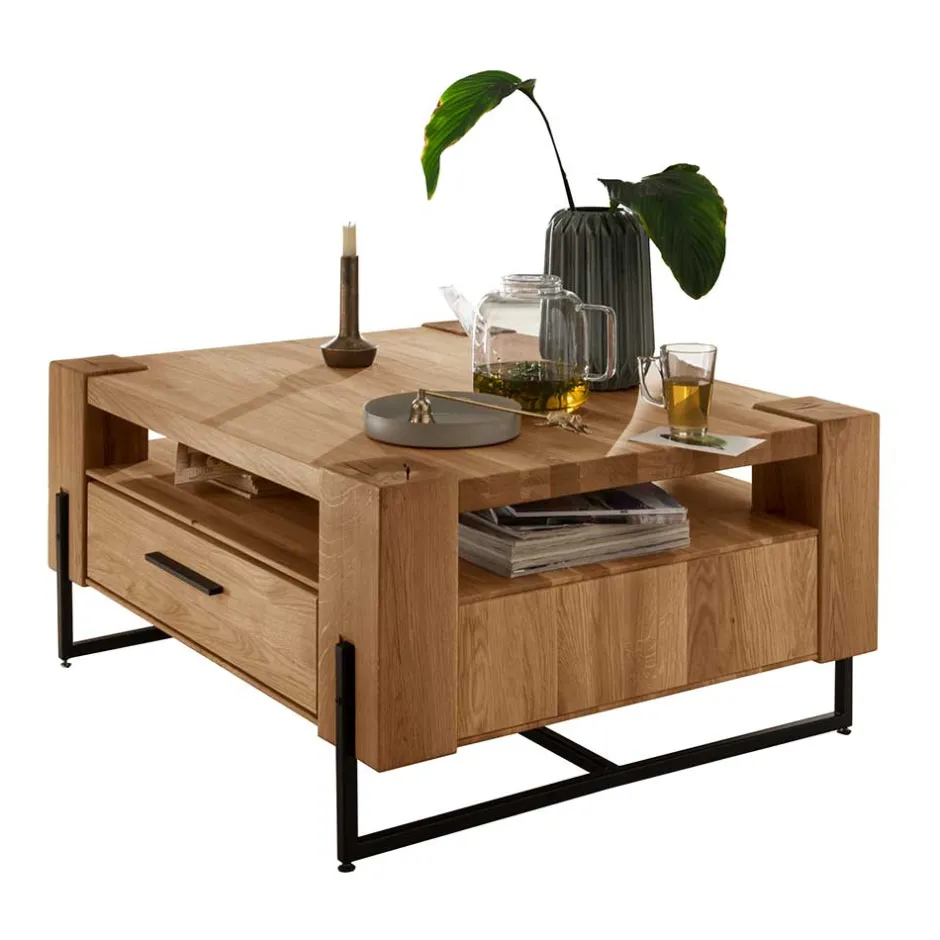 Pharao24 Massiver Wohnzimmertisch Kaladria> Massivholzmöbel|Wohnzimmertisch