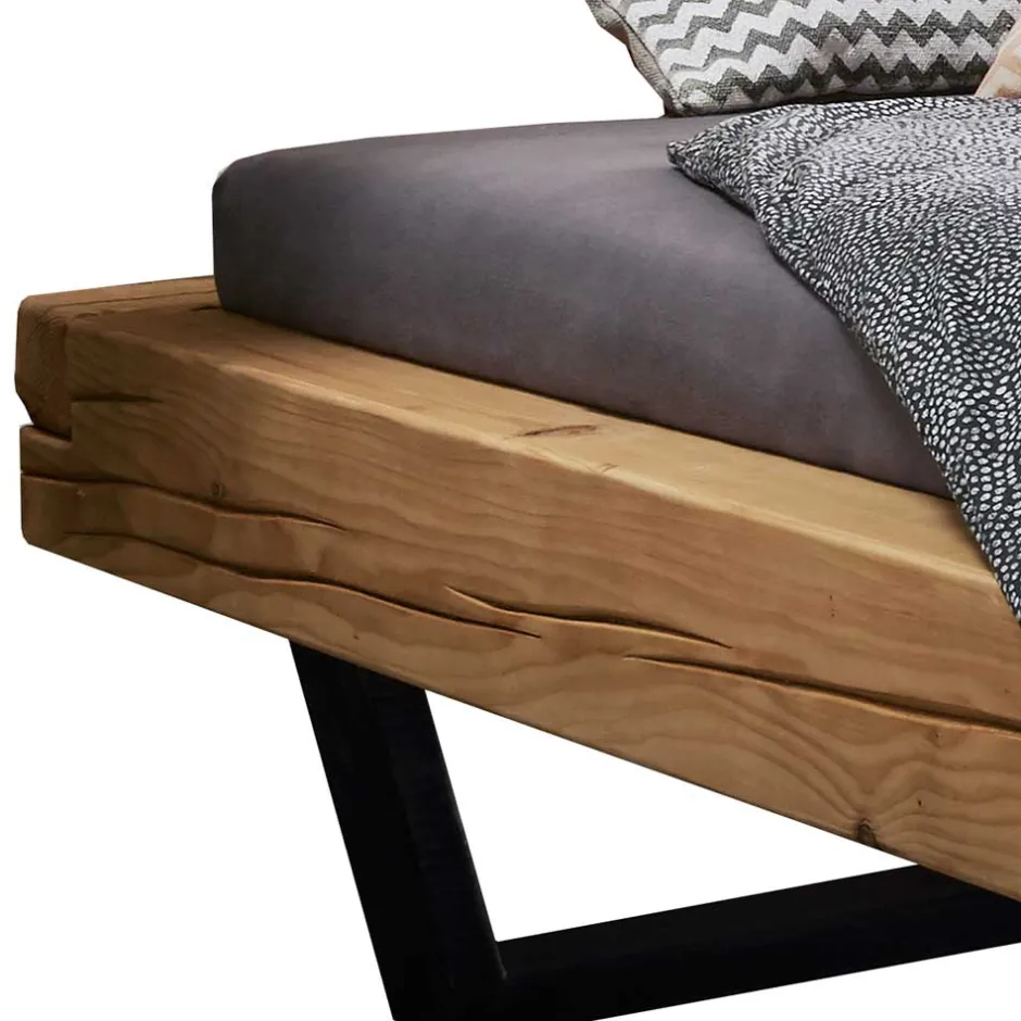 Pharao24 Massives Balkenbett Vranjota> Doppelbetten|Massivholzbetten