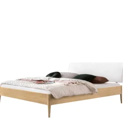 Doppelbetten|Massivholzbetten*Pharao24 Massives Bett Eiche hell Bastionos