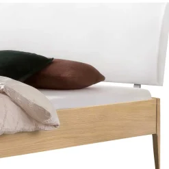 Doppelbetten|Massivholzbetten*Pharao24 Massives Bett Eiche hell Bastionos