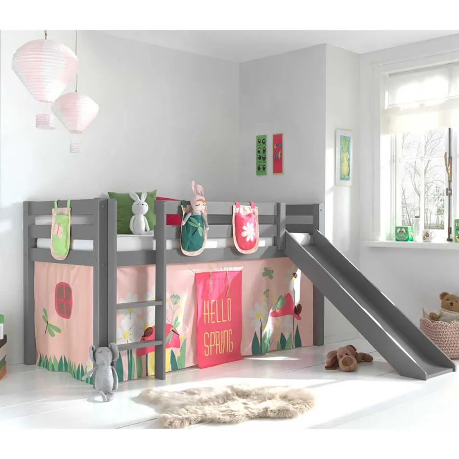 Kinderhochbetten|Kinderbetten*Pharao24 Massives Hochbett Horazio