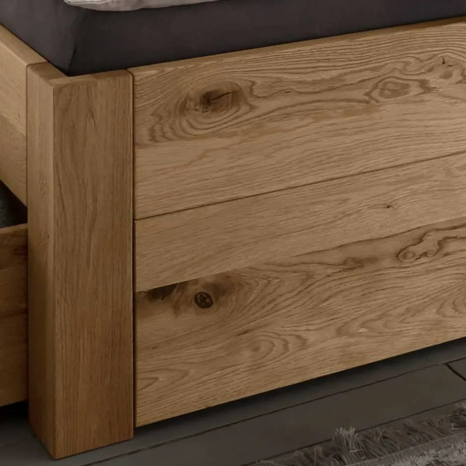 Pharao24 Massives Holzbett Pacurian> Funktionsbetten|Schubkastenbetten