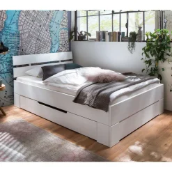 Pharao24 Massives Holzbett Solvaya><noscript><img width=