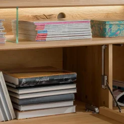 Massivholz Tv Möbel|Fernsehtische*Pharao24 Massives TV Lowboard Onitos