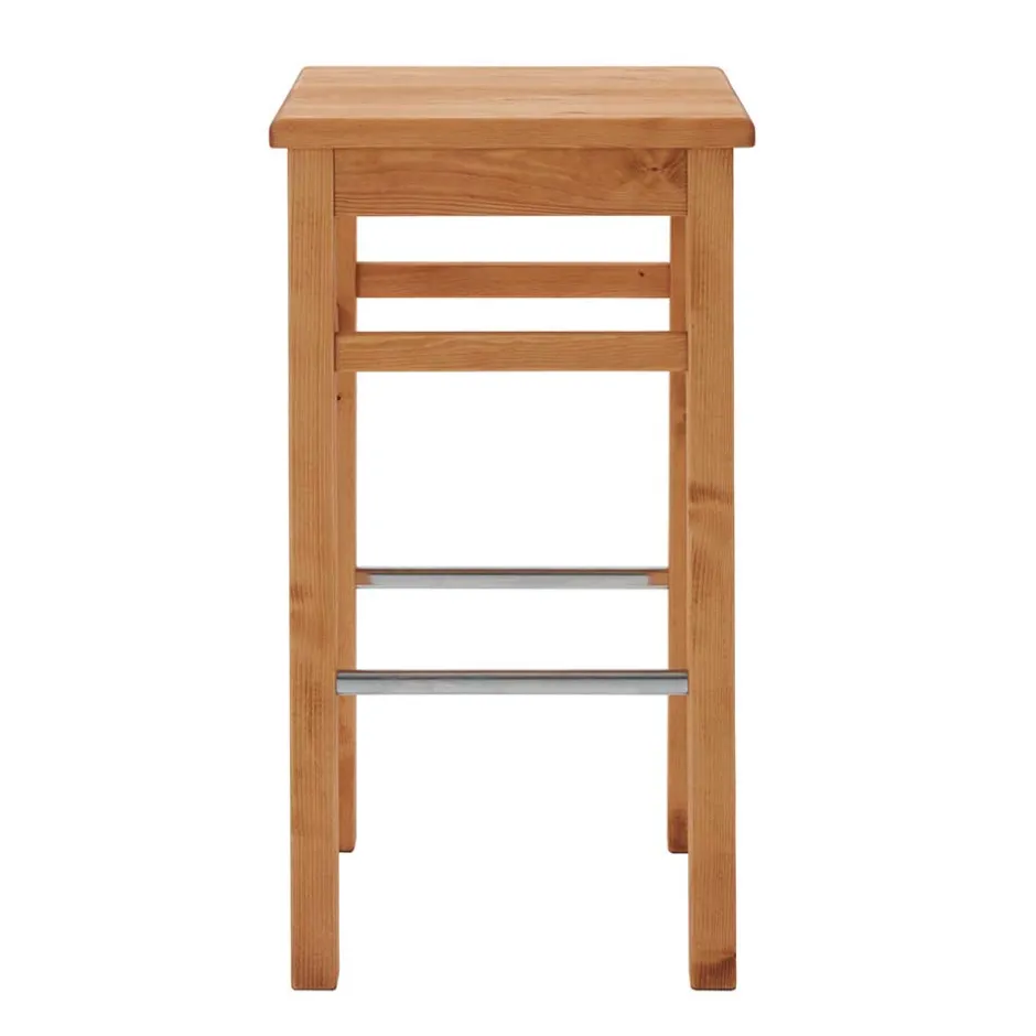 Barmöbel|Barhocker*Pharao24 Massivholz Barhocker Lienna