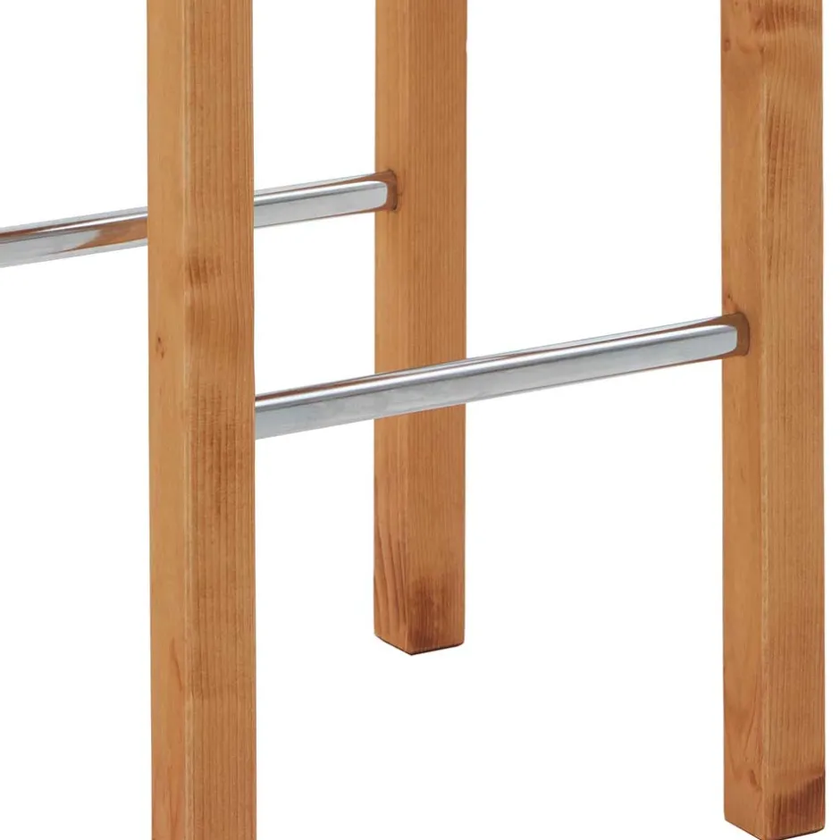 Barmöbel|Barhocker*Pharao24 Massivholz Barhocker Lienna