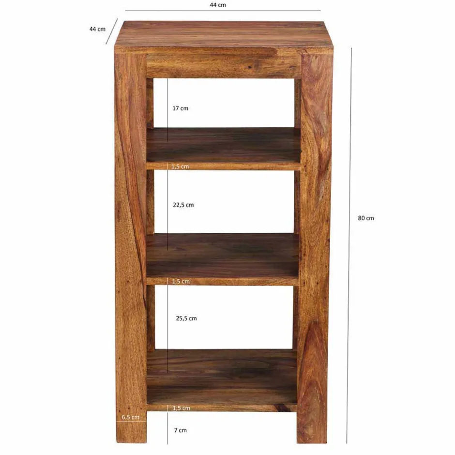 Pharao24 Massivholz Bücherregal Arendal> Bücherregale