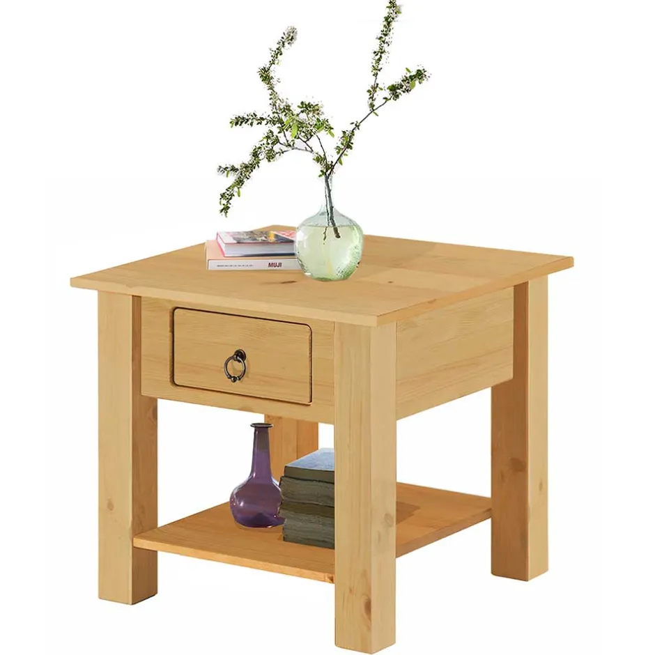Pharao24 Massivholz Beistelltisch Tician> Wohnzimmertisch|Massivholztische