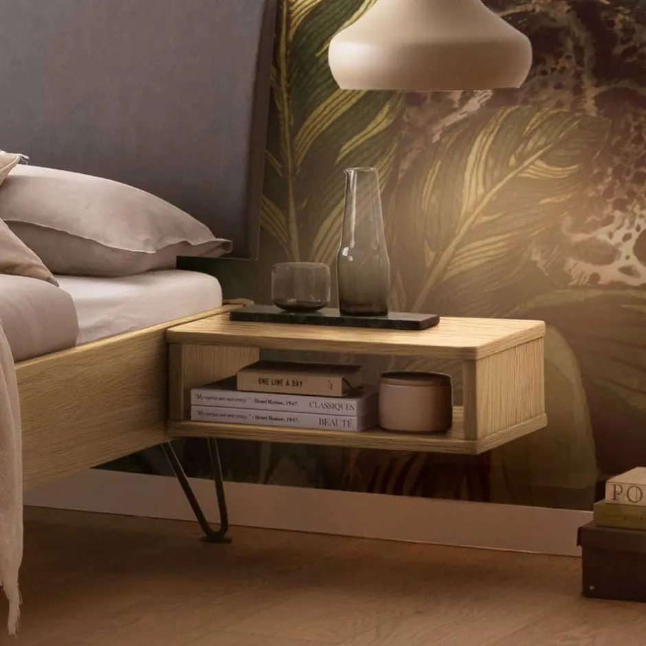 Massivholzbetten|Jugendbetten*Pharao24 Massivholz Bett Eiche hell Ciceka