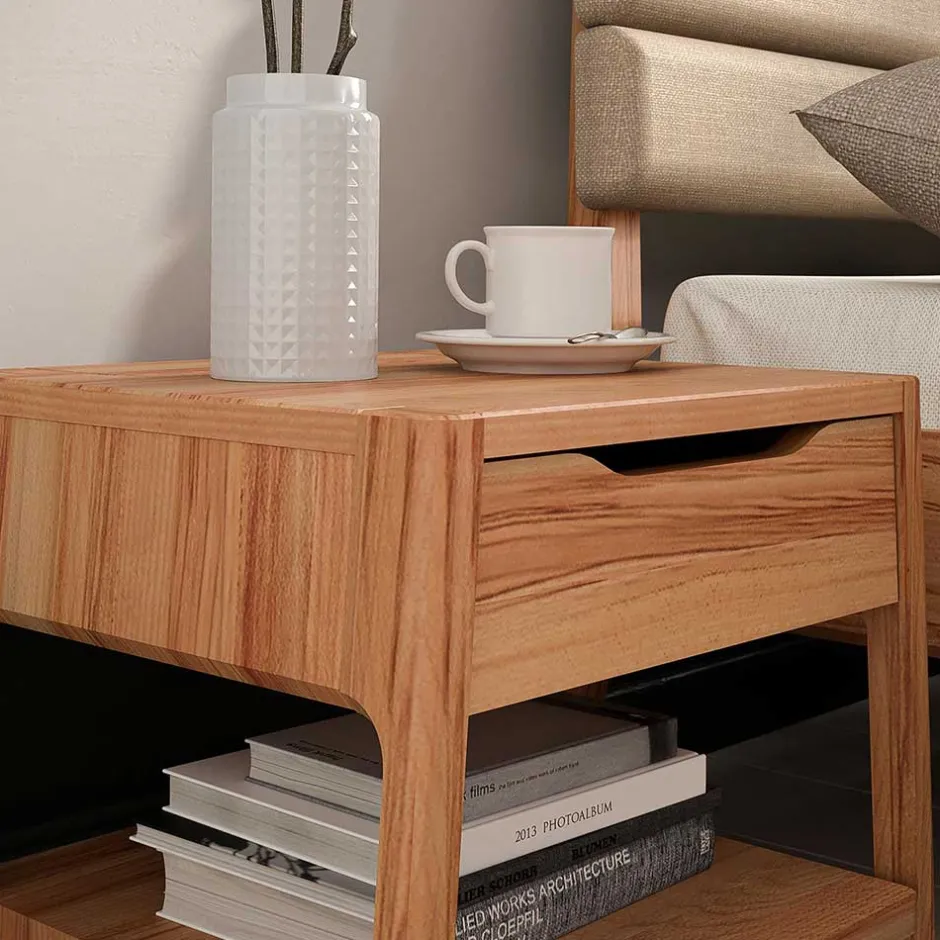 Funktionsbetten|Schubkastenbetten*Pharao24 Massivholz Bett Korres