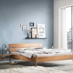 Massivholzbetten*Pharao24 Massivholz Bett Wildeiche Mavus