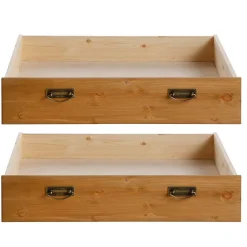 Funktionsbetten|Schubkastenbetten*Pharao24 Massivholz Bett Zvalonca