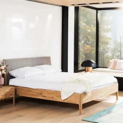 Einzelbetten*Pharao24 Massivholz Bettgestell Pancrazio