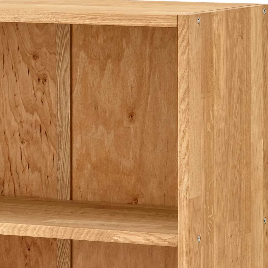 Pharao24 Massivholz Büroregal Legancas> Regalschränke|Aktenregale